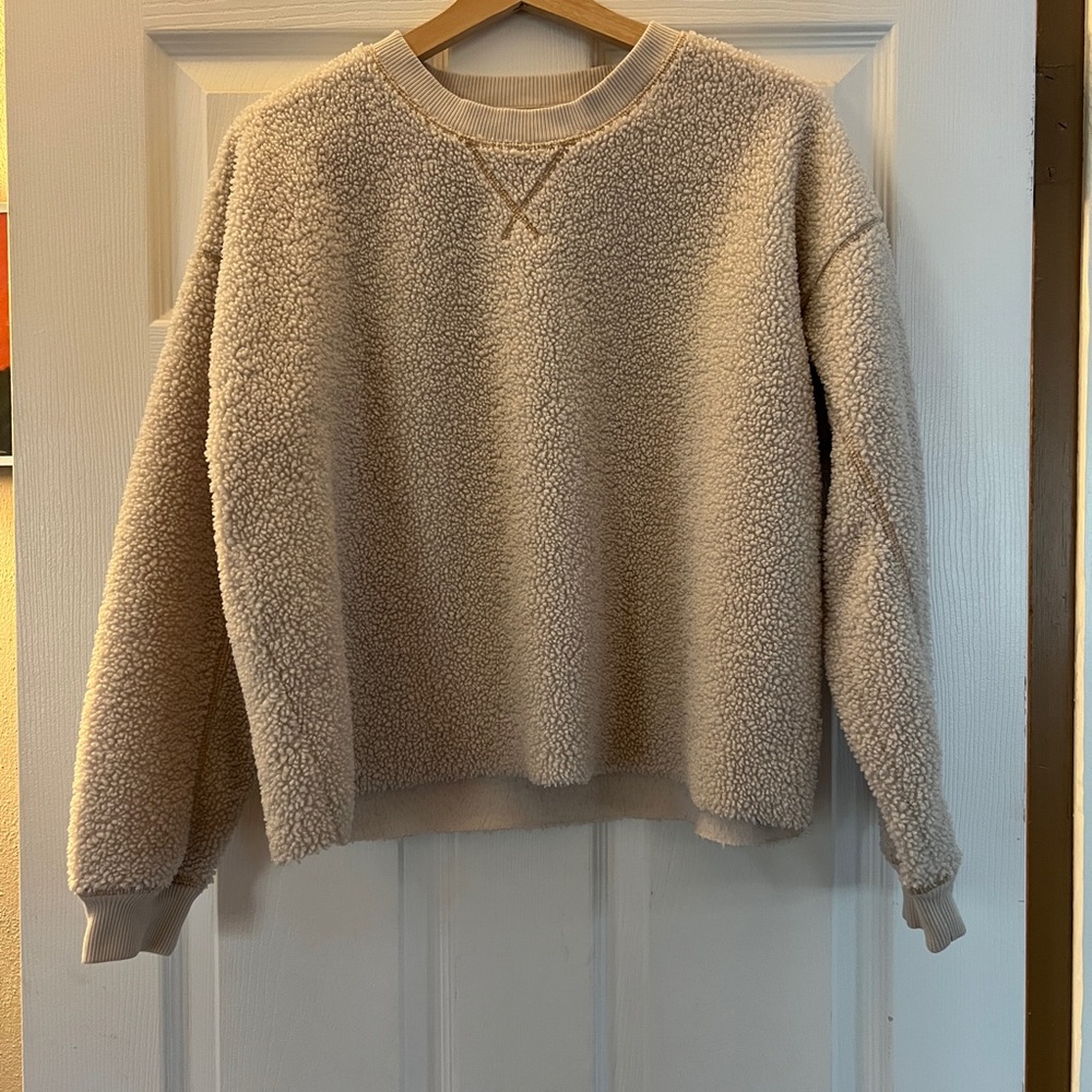 Cozy Cream Sherpa Sweater